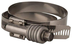 Value Collection - 5-3/4 to 6-5/8" Hose, 5/8" Wide x 0.7" Thick, Constant Torque Clamp - 5-3/4 to 6-5/8" Diam, Grade 301 & 410 Stainless Steel Screw - All Tool & Supply