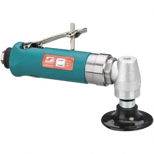 Dynabrade - 3" Max Disc, 18,000 RPM, Pneumatic Handheld Disc Sander - 41 CFM, 1/4" Inlet, 0.7 hp, 90 psi - All Tool & Supply