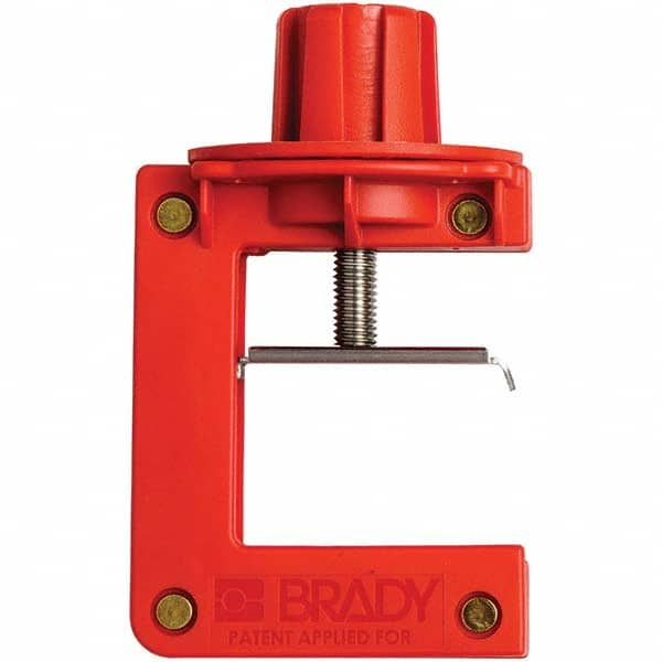 Brady - Pneumatic & Valve Lockouts Type: Butterfly Valve Lockout Maximum Valve Handle Size (Inch): 2-1/2 - All Tool & Supply