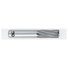 ‎1/8″ Dia. × 1/8″ Shank × 1/2″ DOC × 1-1/2″ OAL, Carbide, Bright, 5 Flute, Square, Solid End Mill - All Tool & Supply