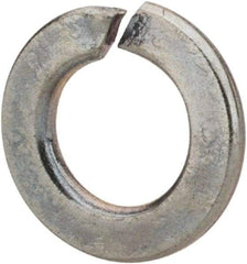 Value Collection - M3, 3.1mm ID, 6.2mm OD, 0.8mm Thick Split Lock Washer - Grade 8 Spring Steel, Zinc-Plated Finish, 3.1mm Min ID, 3.4mm Max ID - All Tool & Supply