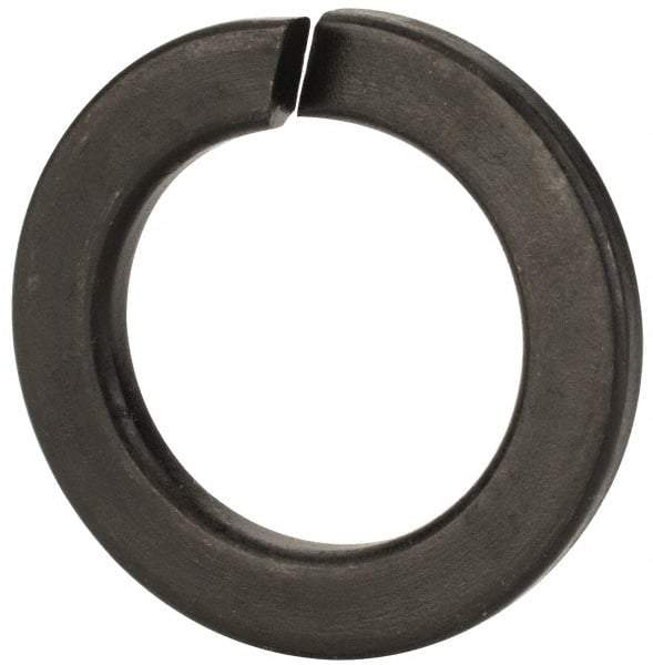 Value Collection - M22, 22.5mm ID, 35.9mm OD, 4mm Thick Split Lock Washer - Grade 8 Spring Steel, Uncoated, 22.5mm Min ID, 23.5mm Max ID - All Tool & Supply