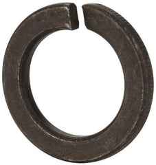 Value Collection - M27, 27.5mm ID, 43mm OD, 5mm Thick Split Lock Washer - Grade 8 Spring Steel, Uncoated, 27.5mm Min ID, 43.7mm Max ID - All Tool & Supply