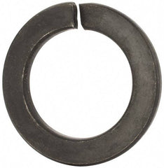 Value Collection - M52, 53mm ID, 83mm OD, 8mm Thick Split Lock Washer - Grade 8 Spring Steel, Uncoated, 53mm Min ID, 54.5mm Max ID - All Tool & Supply