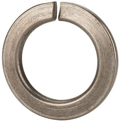 Value Collection - M36, 36.5mm ID, 58.2mm OD, 6mm Thick Split Lock Washer - 18-8 Austenitic Grade A2 Stainless Steel, Uncoated, 36.5mm Min ID, 37.7mm Max ID - All Tool & Supply