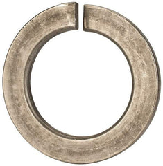 Value Collection - M45, 45.5mm ID, 71.2mm OD, 7mm Thick Split Lock Washer - 18-8 Austenitic Grade A2 Stainless Steel, Uncoated, 45.5mm Min ID, 46.7mm Max ID - All Tool & Supply