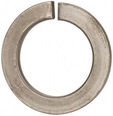 Value Collection - M48, 49mm ID, 75mm OD, 7mm Thick Split Lock Washer - 18-8 Austenitic Grade A2 Stainless Steel, Uncoated, 49mm Min ID, 50.5mm Max ID - All Tool & Supply