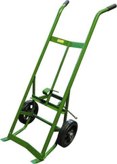 Fairbanks - 1,000 Lb Load Capacity, 30 & 55 Gal Drum Hand Truck - 24" Wide x 58" High, 2 Steel Wheels - All Tool & Supply