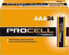 Duracell - Size AAA, Alkaline, Standard Battery - 1.5 Volts - All Tool & Supply