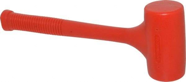 Paramount - 42 oz Head 2-23/64" Face Diam Polyurethane Standard Dead Blow Hammer - 14.7656" OAL, Polyurethane Handle - All Tool & Supply