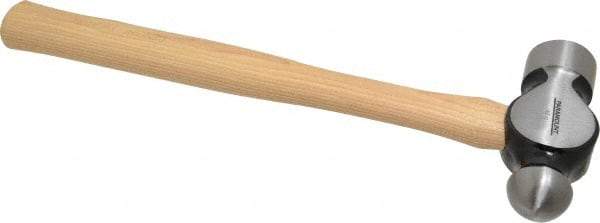 Paramount - 3 Lb Head Ball Pein Hammer - Wood Handle, 16-1/2" OAL - All Tool & Supply