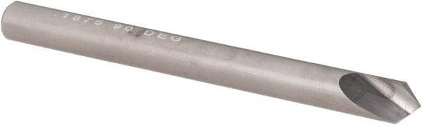 SGS - 3/16" Head Diam, 3/16" Shank Diam, 1 Flute 90° Solid Carbide Countersink - All Tool & Supply