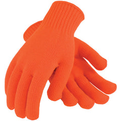 ‎41-013XS Insulated Seamless Knit - 100% Acrylic Glove - 7 Gauge - Orange - Exact Industrial Supply