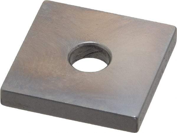 Mitutoyo - 0.149" Square Steel Gage Block - Accuracy Grade 0, Includes Certificate of Inspection - All Tool & Supply