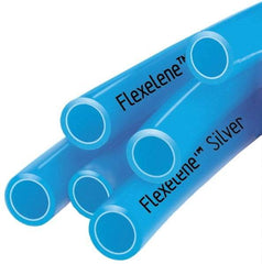 Made in USA - 5/16" ID x 7/16" OD, 1/16" Wall Thickness, 100' Long, Polyethylene Tube - Translucent Blue, 66 Max psi, 92 Shore A Hardness, -40 to 170°F - All Tool & Supply