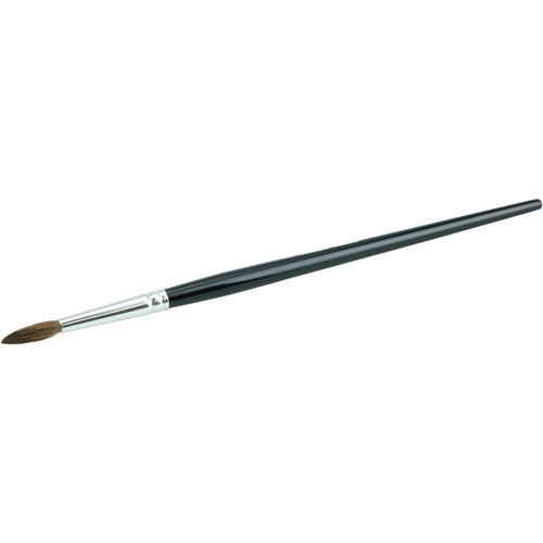 5/32″ Lacquering Brush, Camel Hair, 11/16″ Trim Length, Round Handle - All Tool & Supply