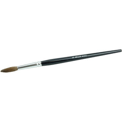 1/4″ Lacquering Brush, Camel Hair, 1-1/8″ Trim Length, Round Handle - All Tool & Supply