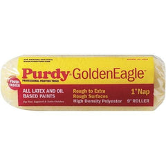 Purdy - 1" Nap, 9" Wide Paint General Purpose Roller Cover - Rough Texture, High Density Polyester - All Tool & Supply