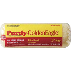 Purdy - 1-1/4" Nap, 9" Wide Paint General Purpose Roller Cover - Rough Texture, High Density Polyester - All Tool & Supply