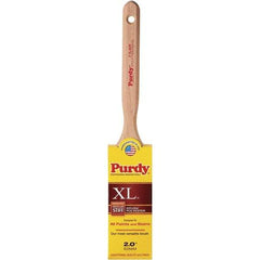 Purdy - 2" Flat Synthetic Sash Brush - 2-11/16" Bristle Length, 6" Wood Handle - All Tool & Supply