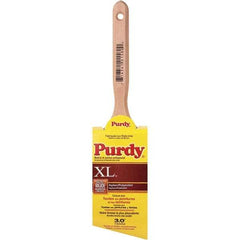 Purdy - 3" Angled Synthetic Sash Brush - 3-3/16" Bristle Length, 6-1/2" Wood Fluted Handle - All Tool & Supply