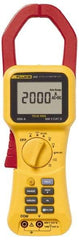 Fluke - 355, CAT IV, CAT III, Digital True RMS Clamp Meter with 2.2835" Clamp On Jaws - 600 VAC, 1000 VDC, 1400 AC Amps, 2000 DC Amps, Measures Voltage, Current, Frequency, Resistance - All Tool & Supply