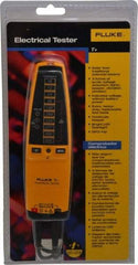 Fluke - 12 VAC/VDC to 600 VAC/VDC, Voltage Tester - LCD and LED Display, +/-2% Basic DC Accuracy, AAA Power Supply - All Tool & Supply