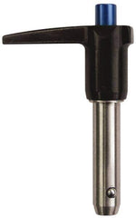 Gibraltar - 3/8" Diam, 1" Usable Length, L Handle, Quick Release Pin - Grade 4130 Steel, Zinc-Plated Finish - All Tool & Supply