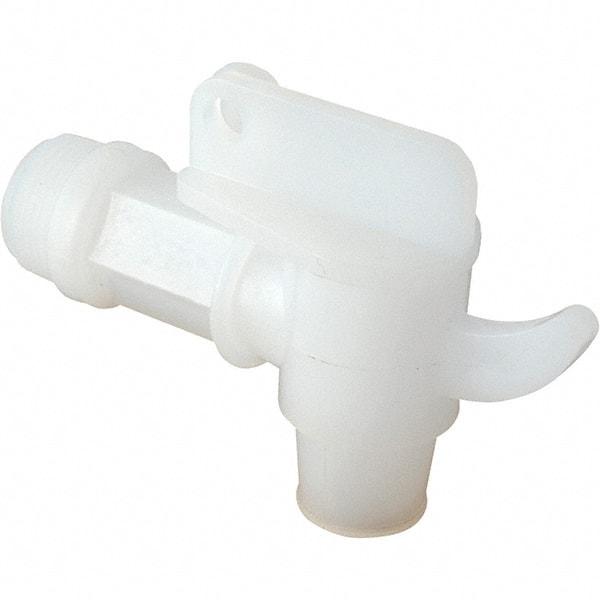 Vestil - 3/4" NPT Polyethylene Adjustable Drum Faucet - 4" Long Extension - All Tool & Supply