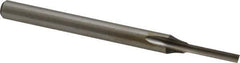 Onsrud - 1/8" Diam, 1/4" Shank Diam, 5/8" Length of Cut, 1 Flute Single Edge Straight Router Bit - 3-1/4" Overall Length, Right Hand Cut, High Speed Steel - All Tool & Supply