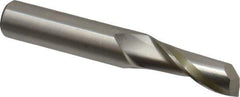 Onsrud - 1/2" Cutting Diam x 1-1/4" Length of Cut, 1 Flute, Upcut Spiral Router Bit - Uncoated, Right Hand Cut, High Speed Steel, 3-1/4" OAL x 1/2" Shank Diam, Single Edge, 19 to 32° Helix Angle - All Tool & Supply