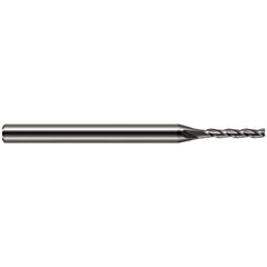 Harvey Tool - 3mm, 5/8" LOC, 1/8" Shank Diam, 2-1/2" OAL, 4 Flute, Solid Carbide Square End Mill - Exact Industrial Supply