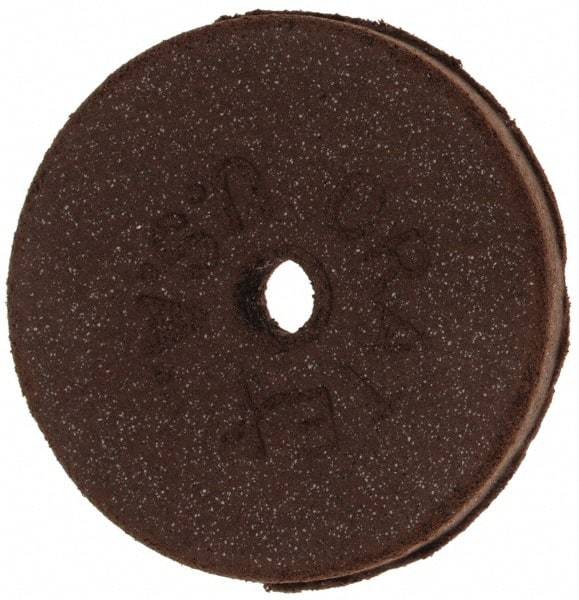 Cratex - 7/8" Diam x 1/8" Hole x 1/8" Thick, Surface Grinding Wheel - Fine Grade, No Recess - All Tool & Supply