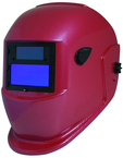 #41260 - Solar Powered Welding Helmet - Red - Replacement Lens: 3.85" x 1.70" Part # 41261 - All Tool & Supply