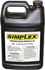 TK Simplex - 1 Gal Jug Mineral Hydraulic Oil - -50 to 120°F, ISO 32, 150 to 155 SUS at 100°F - All Tool & Supply