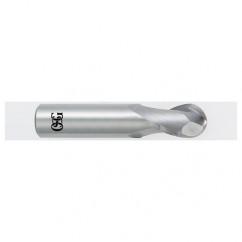 5/8" Dia. - 3" OAL - CBD - Ball End - 2 FL - All Tool & Supply