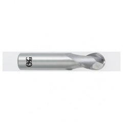 5/8" Dia. - 3" OAL - CBD - Ball End - 2 FL - All Tool & Supply