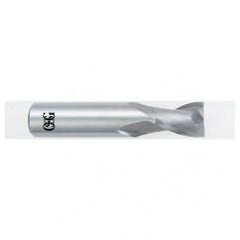 7/16 Dia. x 2-1/2 Overall Length 2-Flute Square End Solid Carbide SE End Mill-Round Shank-Center Cutting-Uncoated - All Tool & Supply