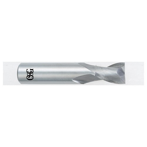 1/4″ Dia. × 1/4″ Shank × 1/2″ DOC × 2″ OAL, Carbide, Uncoated, 2 Flute, Square, Solid End Mill - All Tool & Supply