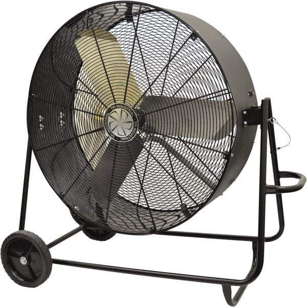 TPI - 42" Blade, Direct Drive, 1/2 hp, 9,000 CFM, Floor Style Blower Fan - 6 Amps, 120 Volts, 1 Speed, Single Phase - All Tool & Supply