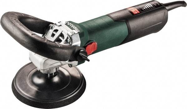 Metabo - 7" Pad Diam, 800 to 3,000 RPM, Handheld Electric Polisher - 5/8-11" Spindle Thread, 13 Amps, 120 Volts - All Tool & Supply