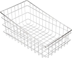 Marlin Steel Wire Products - 18-1/2" Deep, Rectangular Steel Wire Basket - 11" Wide x 8" High - All Tool & Supply