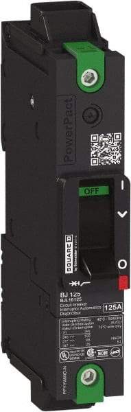 Square D - 20 Amp, 600Y/347 VAC, 2 Pole, Unit Mount B-Frame Circuit Breaker - Thermal-Magnetic Trip, 65 kA at 240 VAC, 35 kA at 480 VAC, 18 kA at 600Y/347 VAC Breaking Capacity, 14-3/0 AWG - All Tool & Supply