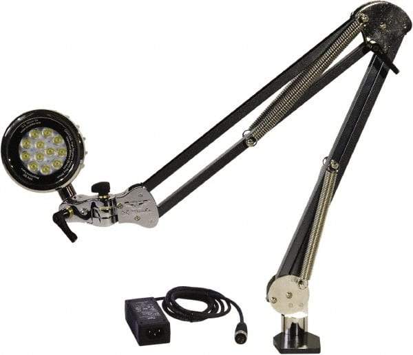 O.C. White - Machine Lights Machine Light Style: Spring Arm Mounting Type: Table Edge Clamp - All Tool & Supply