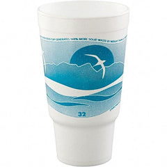 DART - Foam Hot/Coldn Cups, 32 oz - White - All Tool & Supply