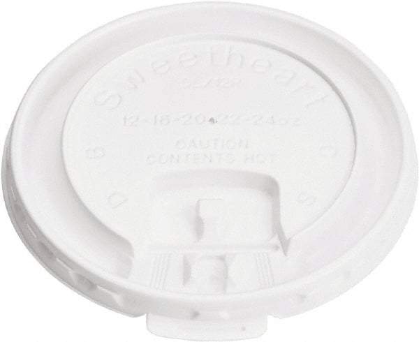 Solo - Cup Lids for 10 oz Cups - White - All Tool & Supply