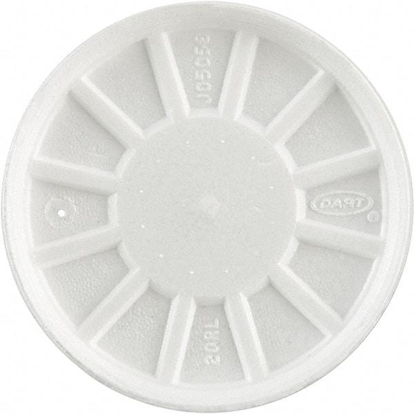 DART - Foam Lids, Fits 6-32 oz Cups - White - All Tool & Supply