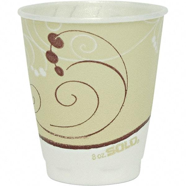 Solo - 8 oz Foam Hot/Cold Drink Cups - Tan - All Tool & Supply