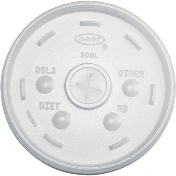 DART - Cold Cup Lids, 32 oz Cups - Translucent - All Tool & Supply