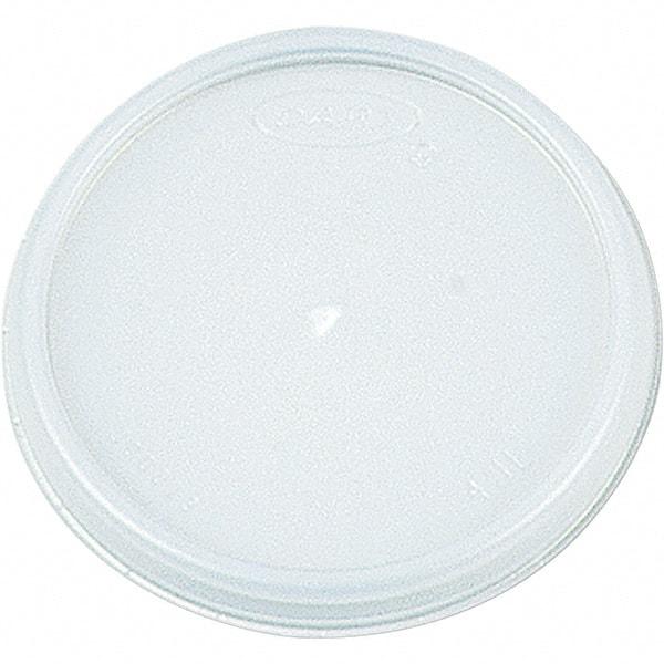 DART - Plastic Lids, Fits 12 - 24 oz Foam Cups - Translucent - All Tool & Supply